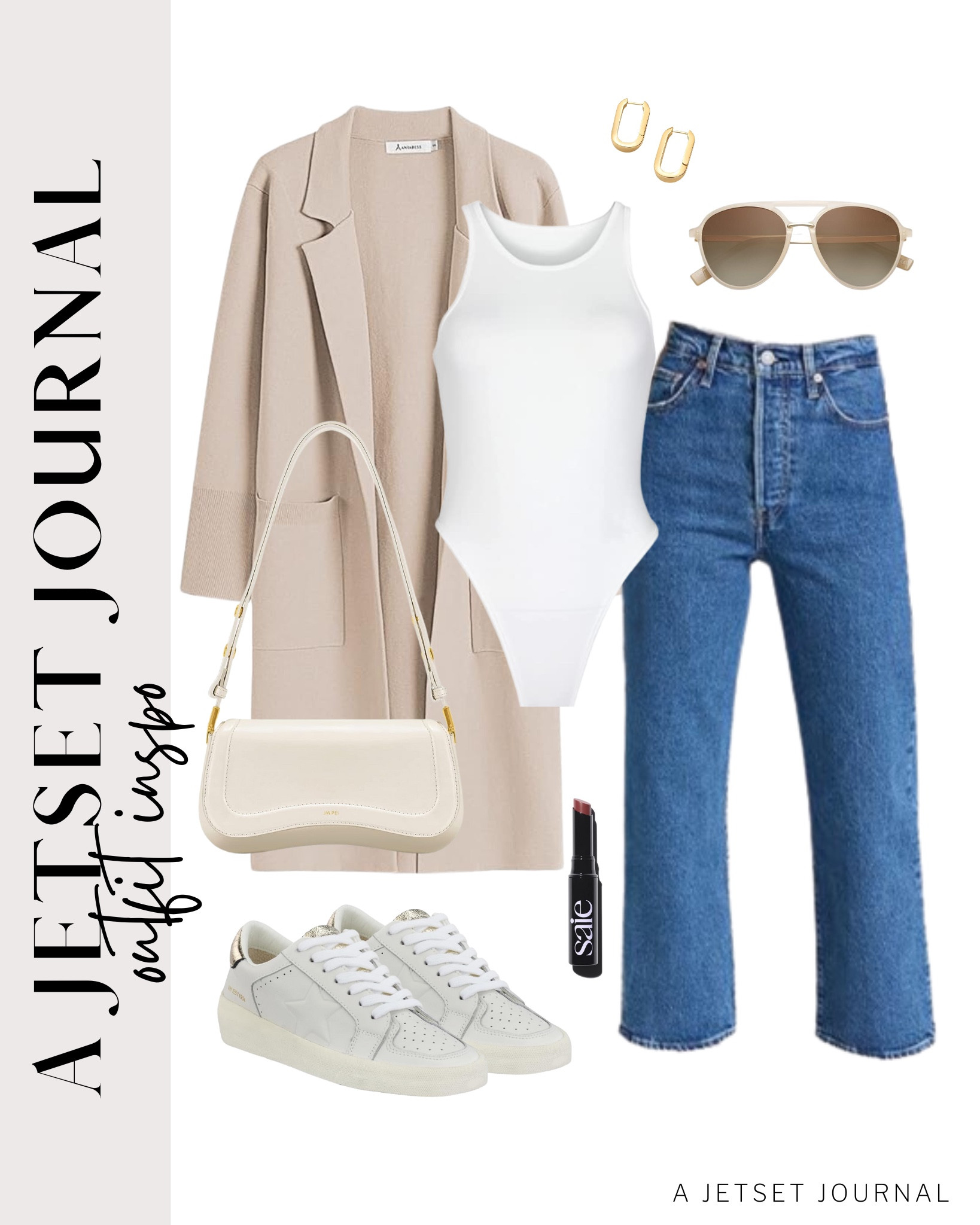 Take your basic top and jeans to the next level with this chic coatigan and stylish accessories!

transitional style, casual look, outfit inspo, summer to fall, amazon favorites, on the go look, cute accessories, stylish handbag

#LTKStyleTip #LTKU #LTKSeasonal
