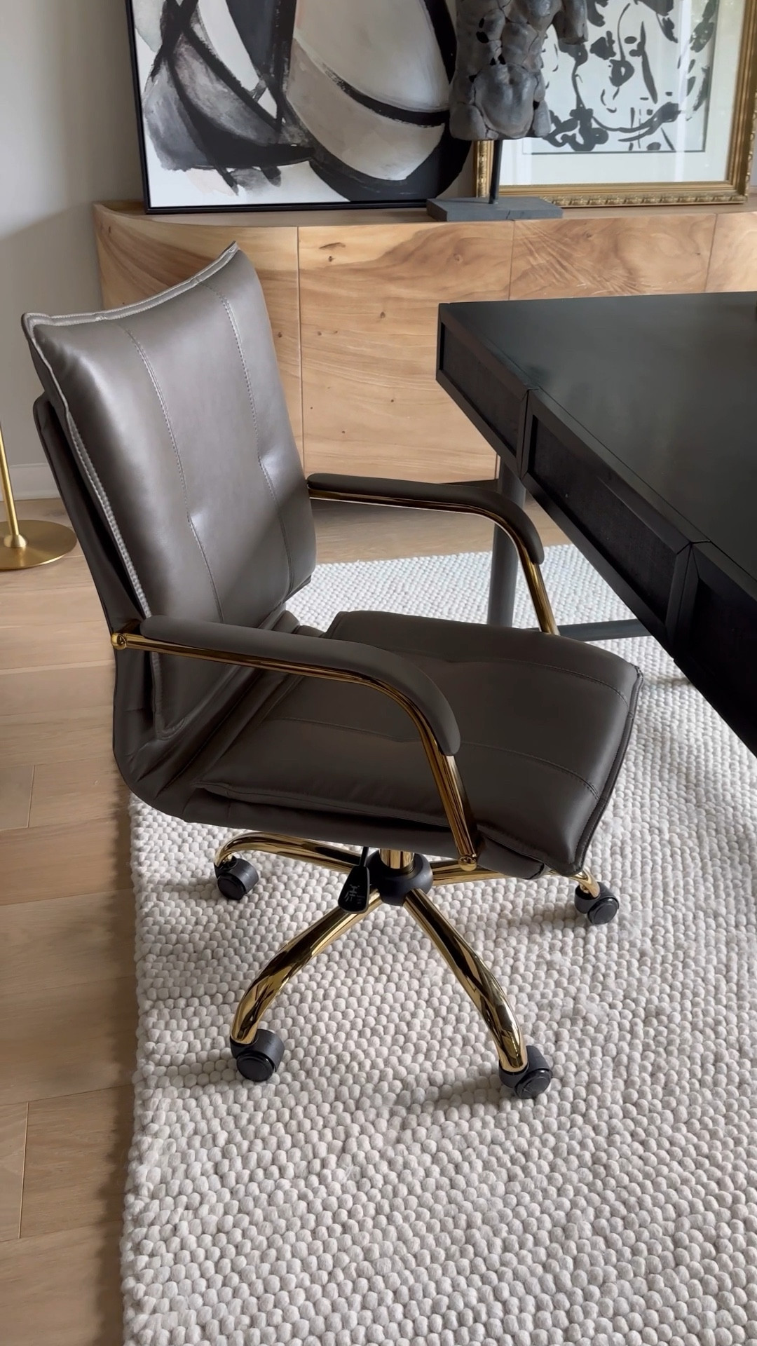 Designer inspired office chair from Wayfair! 🙌🏼 This is the Gray and it’s very comfortable and adjustable up and down!

#LTKHome #LTKStyleTip #LTKSaleAlert
