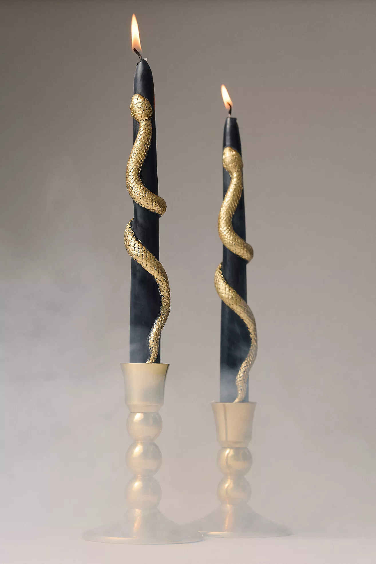 Snake Taper Candles, Set of 2 | Anthropologie (US)