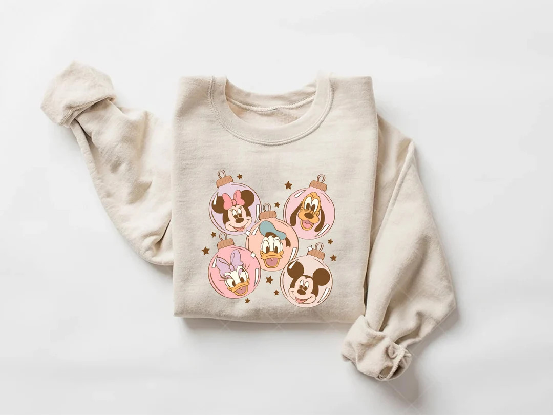 Vintage Mickey and Friends Characters Christmas - Etsy | Etsy (US)