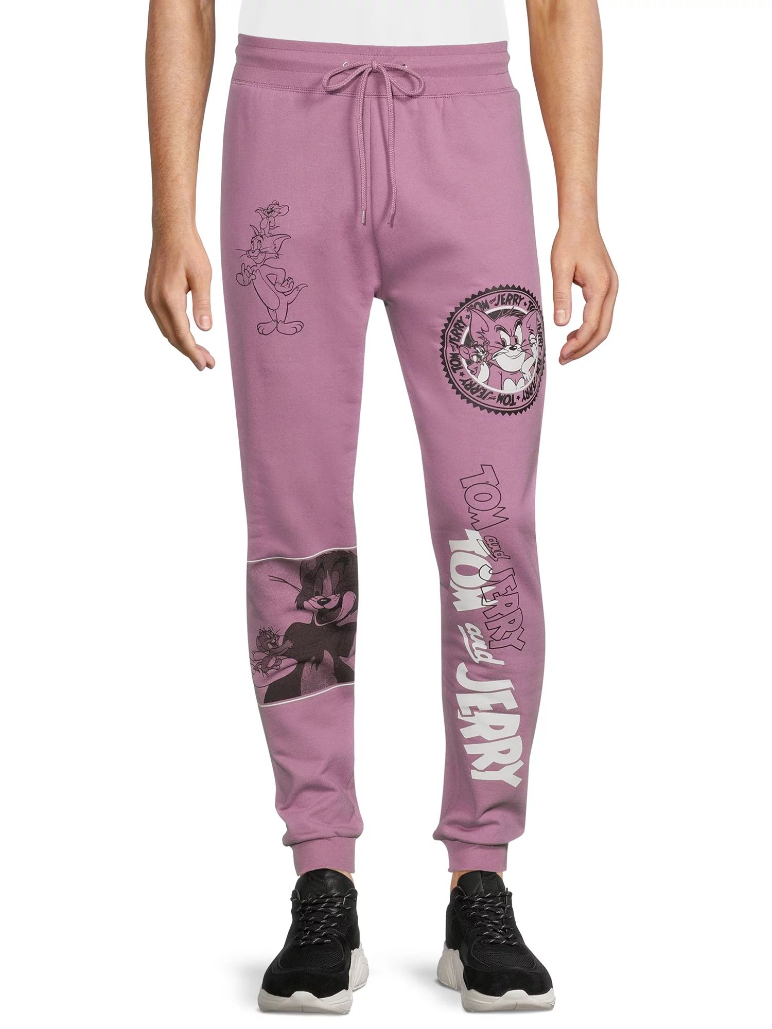 Tom and Jerry Men's Graphic Jogger Sweatpants, Sizes S-2XL | Walmart (US)