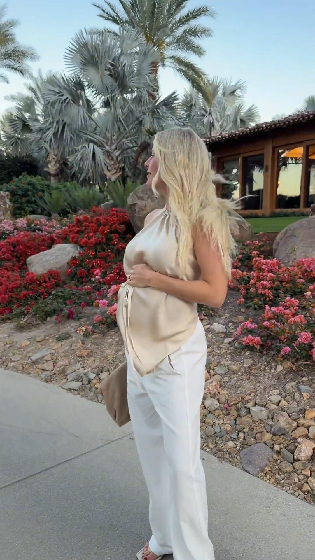 SIZE: top is one sized, Sized up to 2 in pants for pregnancy (which is like a medium in this brand), shoes are tts! #kathleenpost

Vacation outfit, pregnancy outfit, bump style, Babymoon outfit 

#LTKTravel #LTKootd #LTKBump