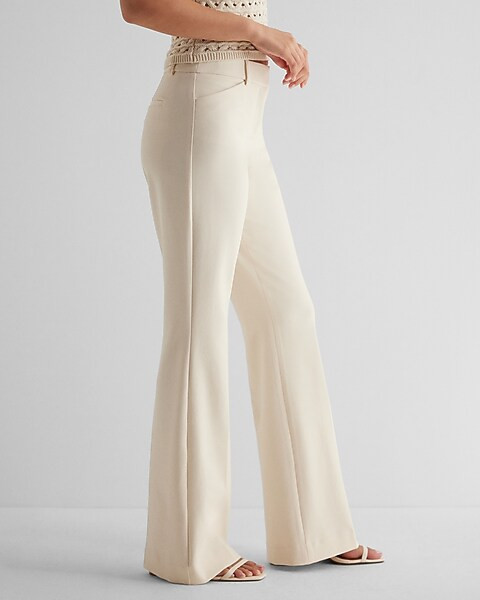 Editor Mid Rise Flare Pant | Express