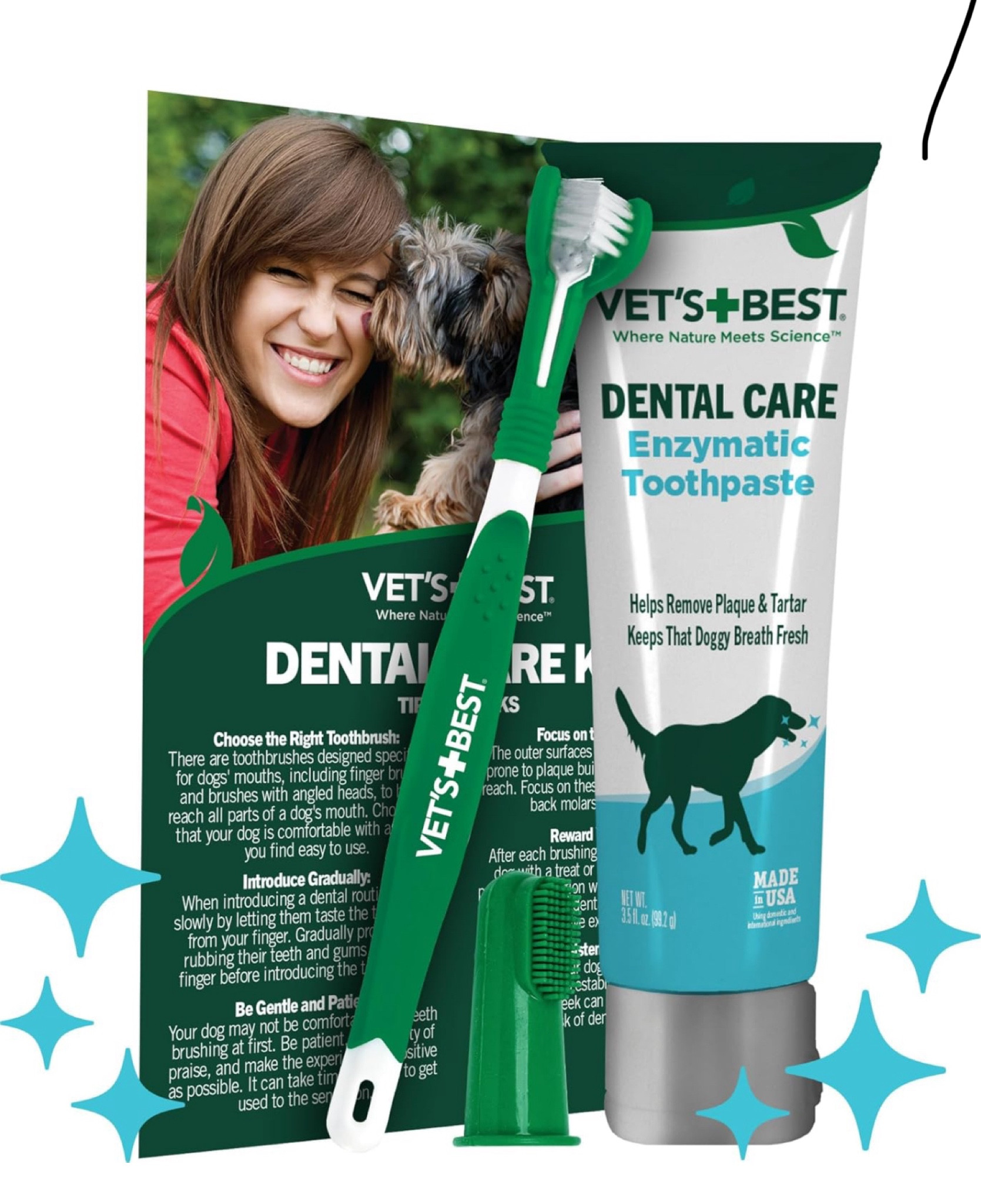 When your dogs breath smells like he was eating a poop taco with a side of tuna fish and washed it down with puke use this and works like a charm and he actually likes it 

#LTKHome