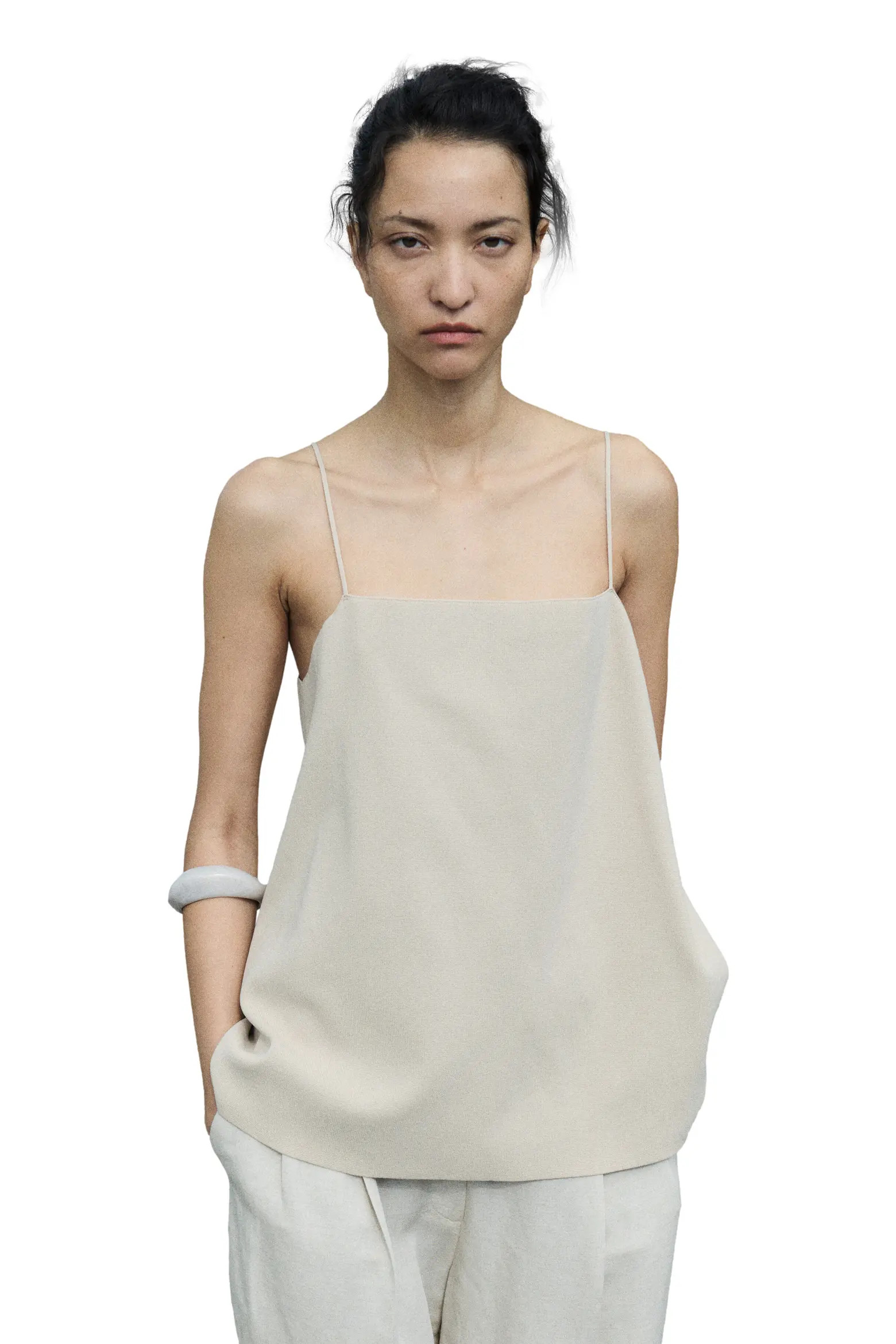 Fine-knit Strappy Top (Women) | Nordstrom | Nordstrom