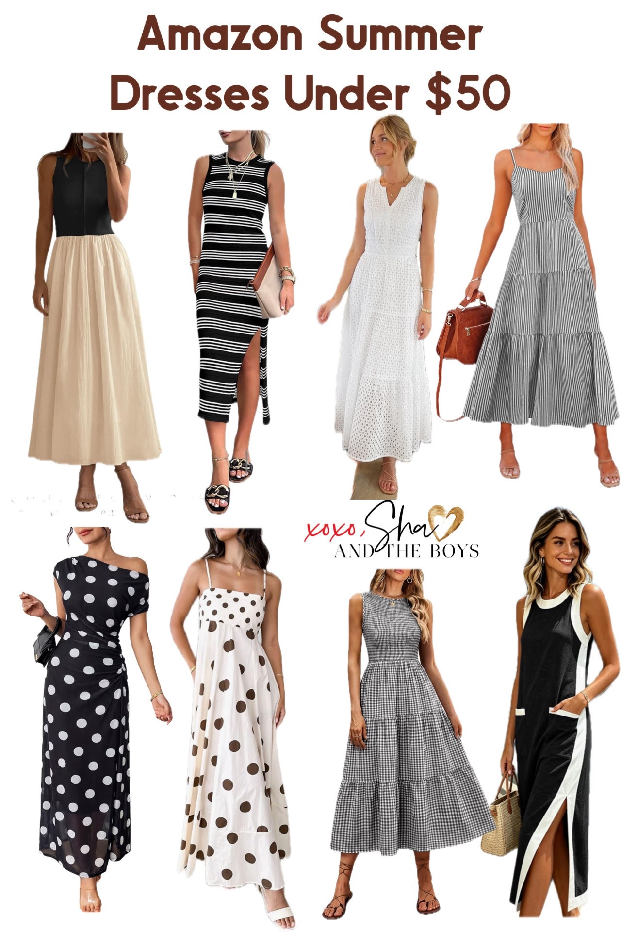 Amazon summer casual dresses under $50.