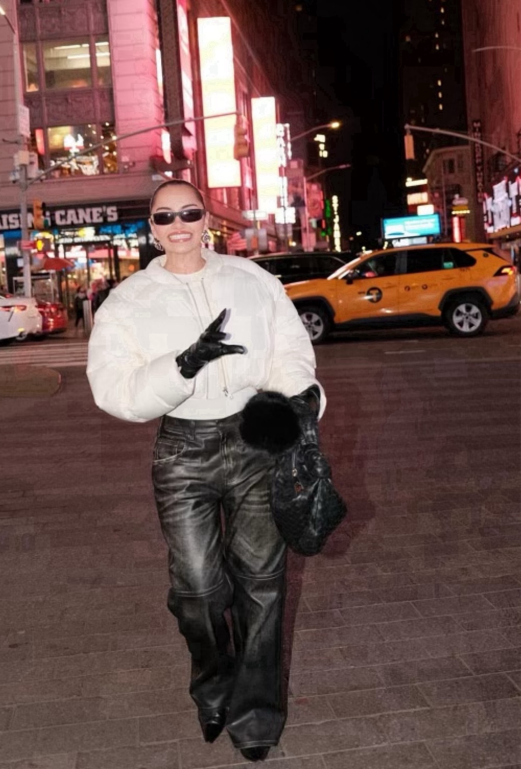 I love this white cropped puffer paired with distressed leather pants! 

#LTKSeasonal #LTKstyletip #LTKfindsunder100