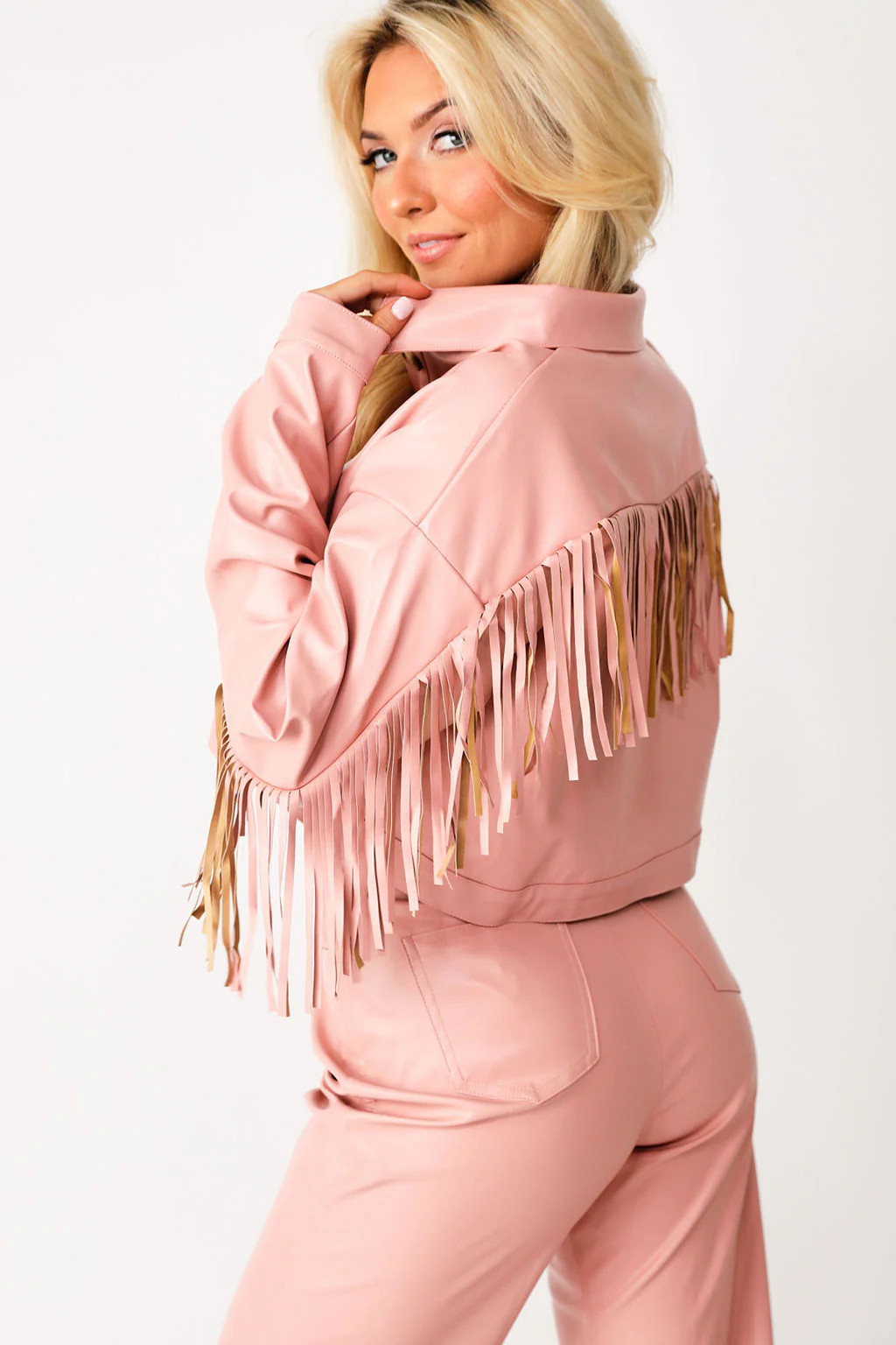 TATUM MAE FRINGE LEATHER JACKET | Kittenish