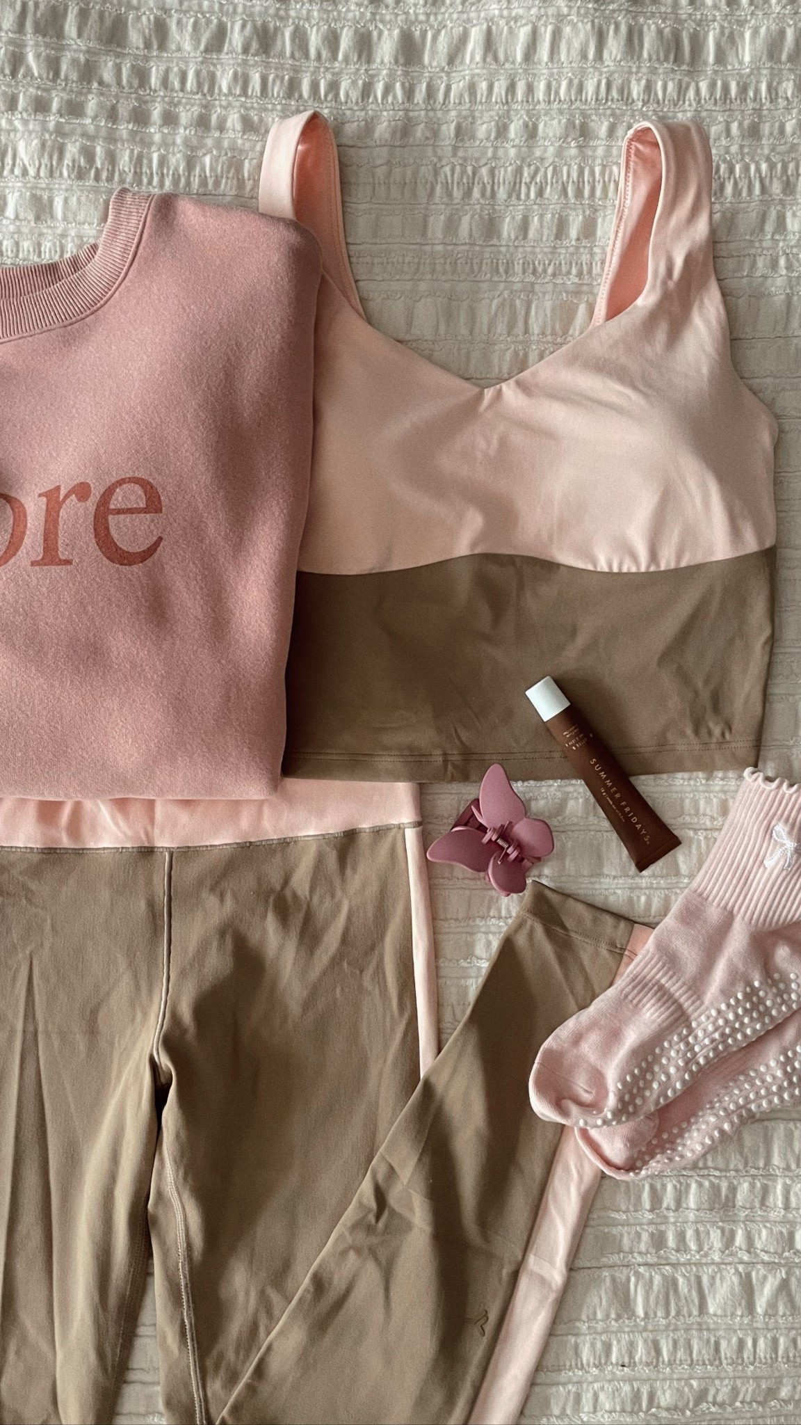 Pink Pilates sets! Loving this color combo & these are so so so soft feels like butter. Wearing a small. 

#oldnavy #activewear #pilates

#LTKfitnessgoals #LTKValentine #LTKActive