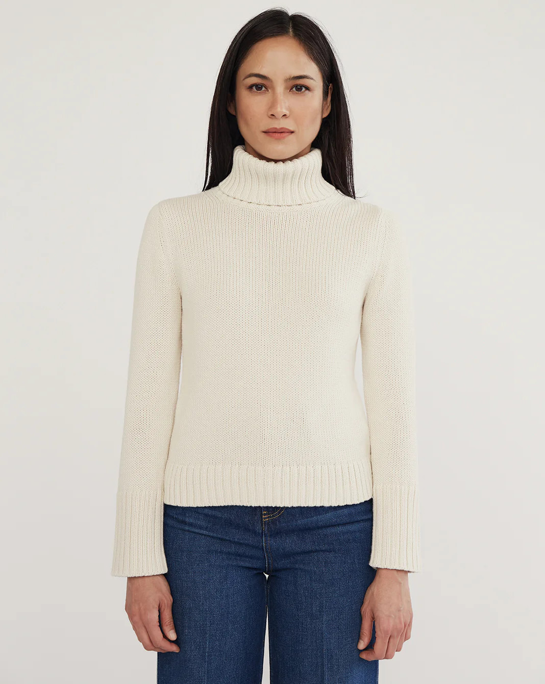 The Tisbury Cotton Turtleneck Sweater | State of Cotton NYC