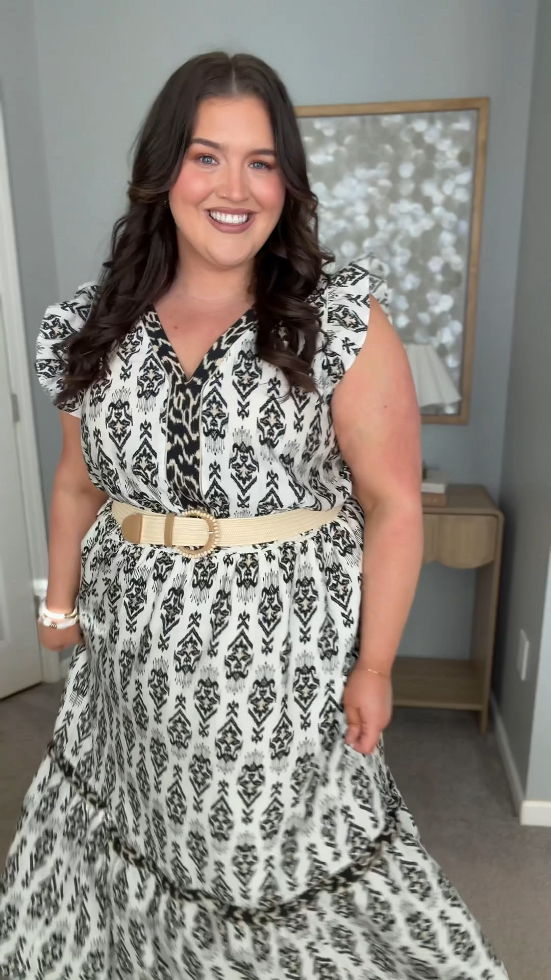Plus Size Looks for Less: Flowy printed dresses for Spring ☀️👗🐚 Love this flutter sleeve style from @lanebryant I’m wearing the size 18/20. Has pockets and is a super comfortable fit to wear for everyday Spring as a neutral Easter dress option or styled for your next beach vacation 🏝️ #ad #lanebryantpartner

#LTKgrwm #LTKPlusSize #LTKootd
