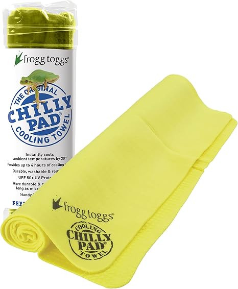 FROGG TOGGS Chilly Pad, Instant Cooling Towel, Long Lasting, Reusable, Sports and Outdoors Neck T... | Amazon (US)