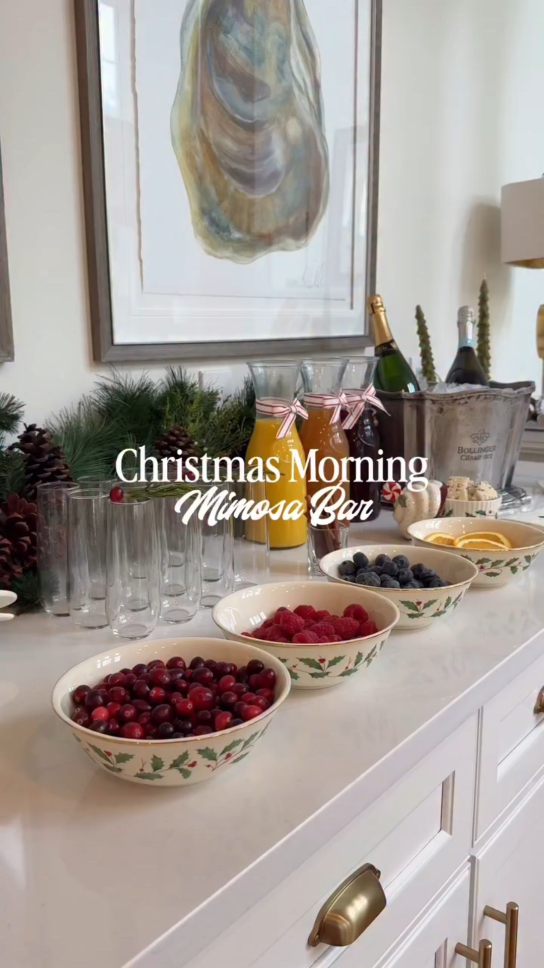 #ad Create some Christmas morning magic with a touch of mimosas with @wayfair!

Growing up, I always admired my Nana's Lenox Holiday China. This year, I was excited to start a collection of my own with a few of their Holiday pieces - an elegant, timeless, and nostalgic collection. 

Details on how to get this festive look are linked here! 

#Wayfair #WinTheSeason #WayfairPartner

#LTKHome #LTKHoliday