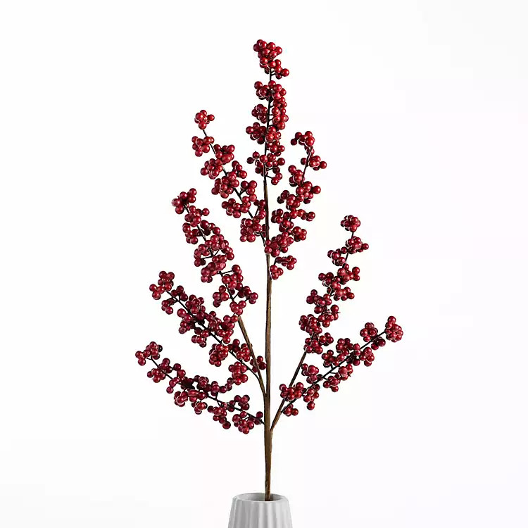 Red Harvest Berry Branch Stems, Set of 2 | Kirkland's Home