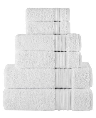 Turkish Spa Collection 6-Pc Cotton Towel Set - Macy's | Macy's