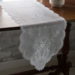 Country Grace Floret Lace Table Runner | Rod's Western Palace/ Country Grace