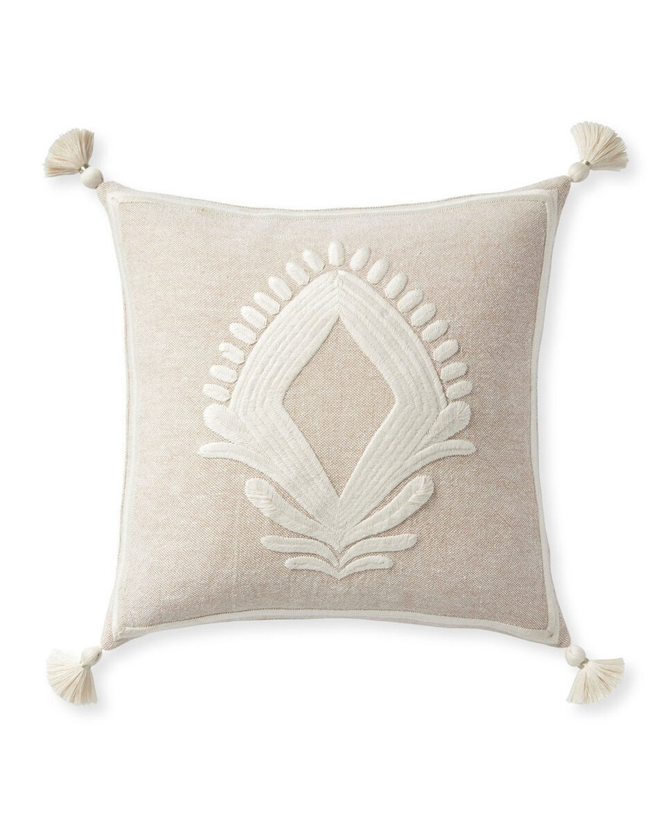 Leighton Pillow Cover | Serena and Lily