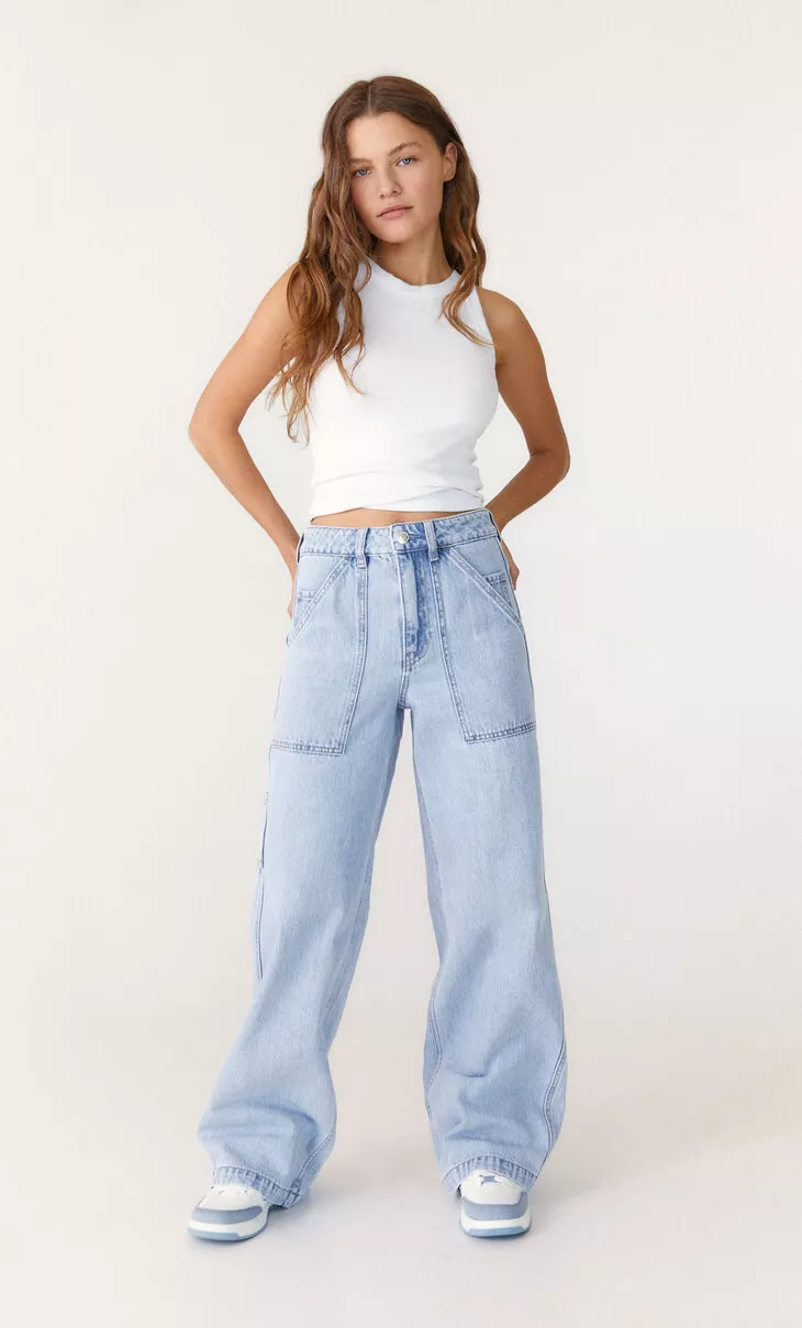 Denim top curated on LTK