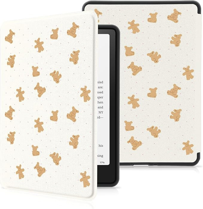 Polka Dot Bear Cute Animal for 6" Kindle 11th Generation (2024/2022 Release) Slim Fit Lightweight... | Amazon (US)