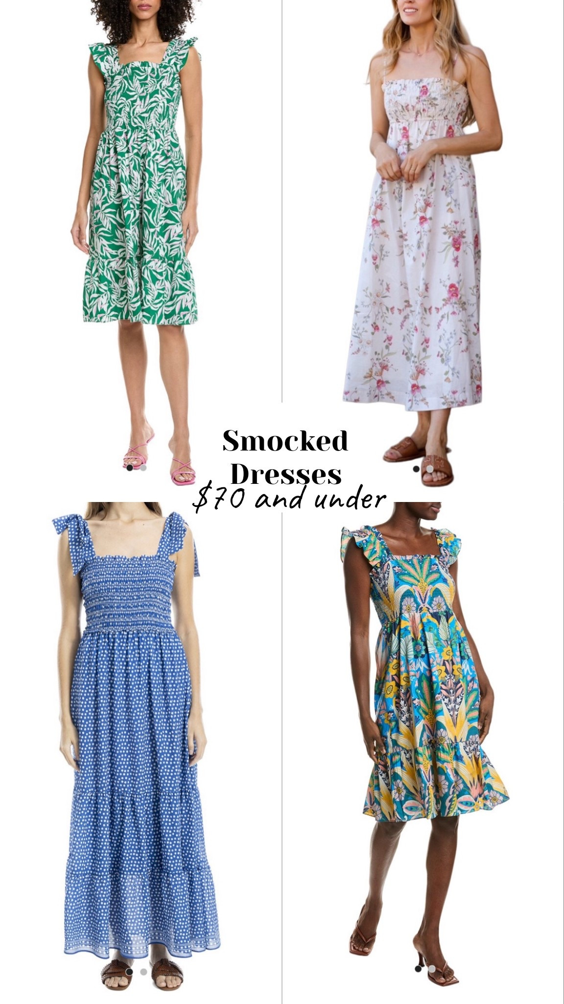 Some great deals on smocked dresses for spring! 
