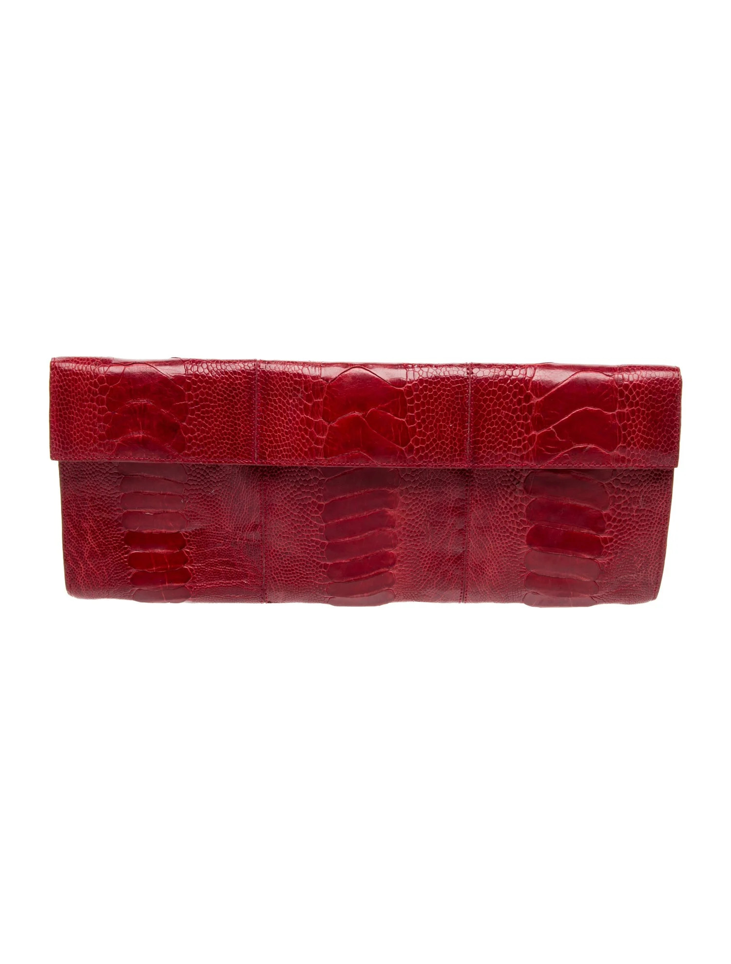 Ostrich Leg Clutch | The RealReal