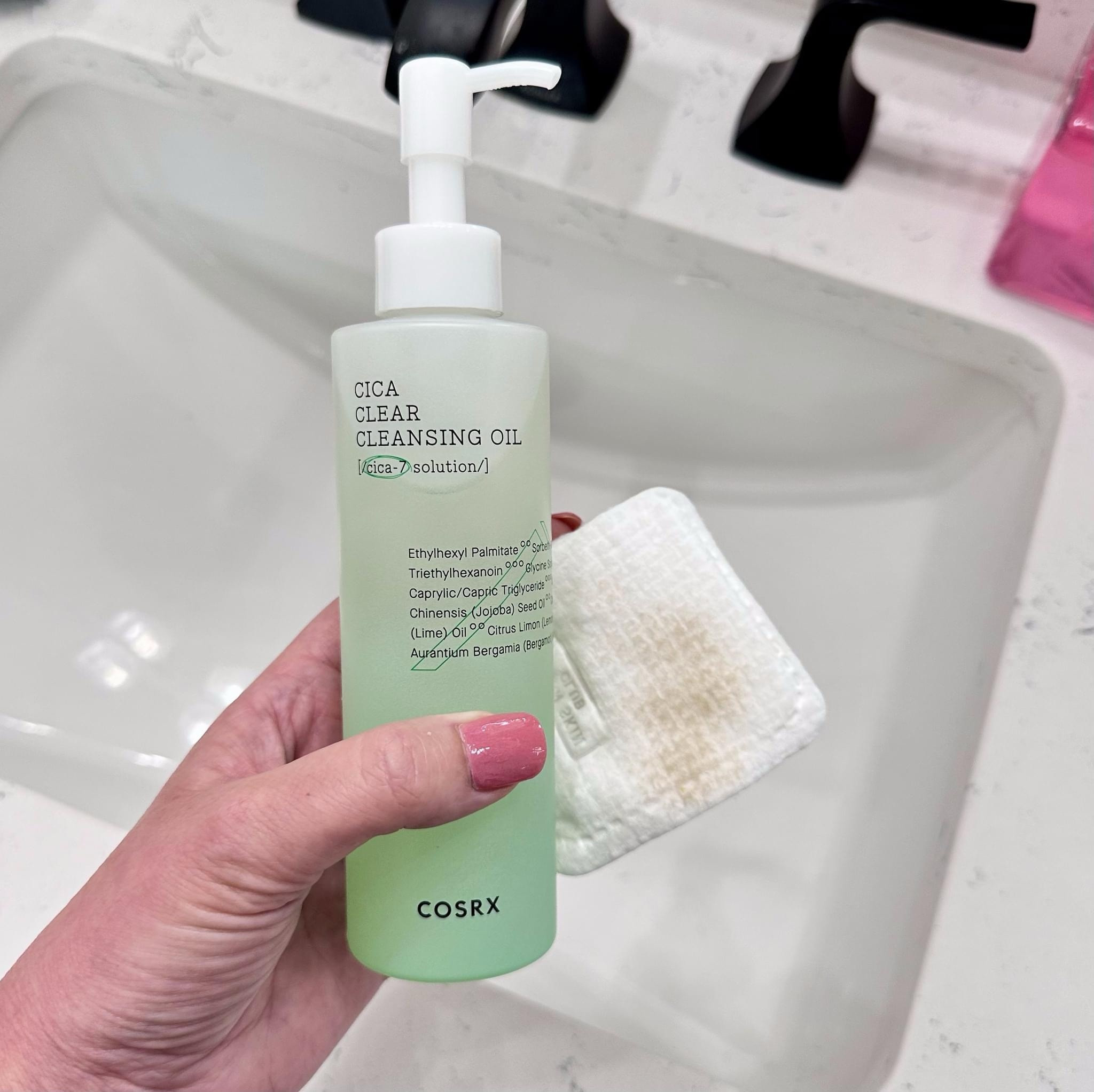 I FINALLY founds a more budget-friendly oil that I like compared to my holy grail Sulwhasoo. My daughter loved the Sulwhasoo, but it's pricey for a tween. The newish Cosrx oil is less than half the price and does an amazing job! This is after washing my face in the shower with just face wash (it arrived just after, otherwise the pad would be grosser... Sulwhasoo taught us to use the oil first and wipe with a cotton swab, don't rinse - apply your cleanser and then rinse! Makes my skin the cleanest it's ever been! Check it out ⬇️! They also have some great cleansers in the overall sale link! (your normal cleanser is fine too) #ad

#LTKSaleAlert #LTKU #LTKBeauty