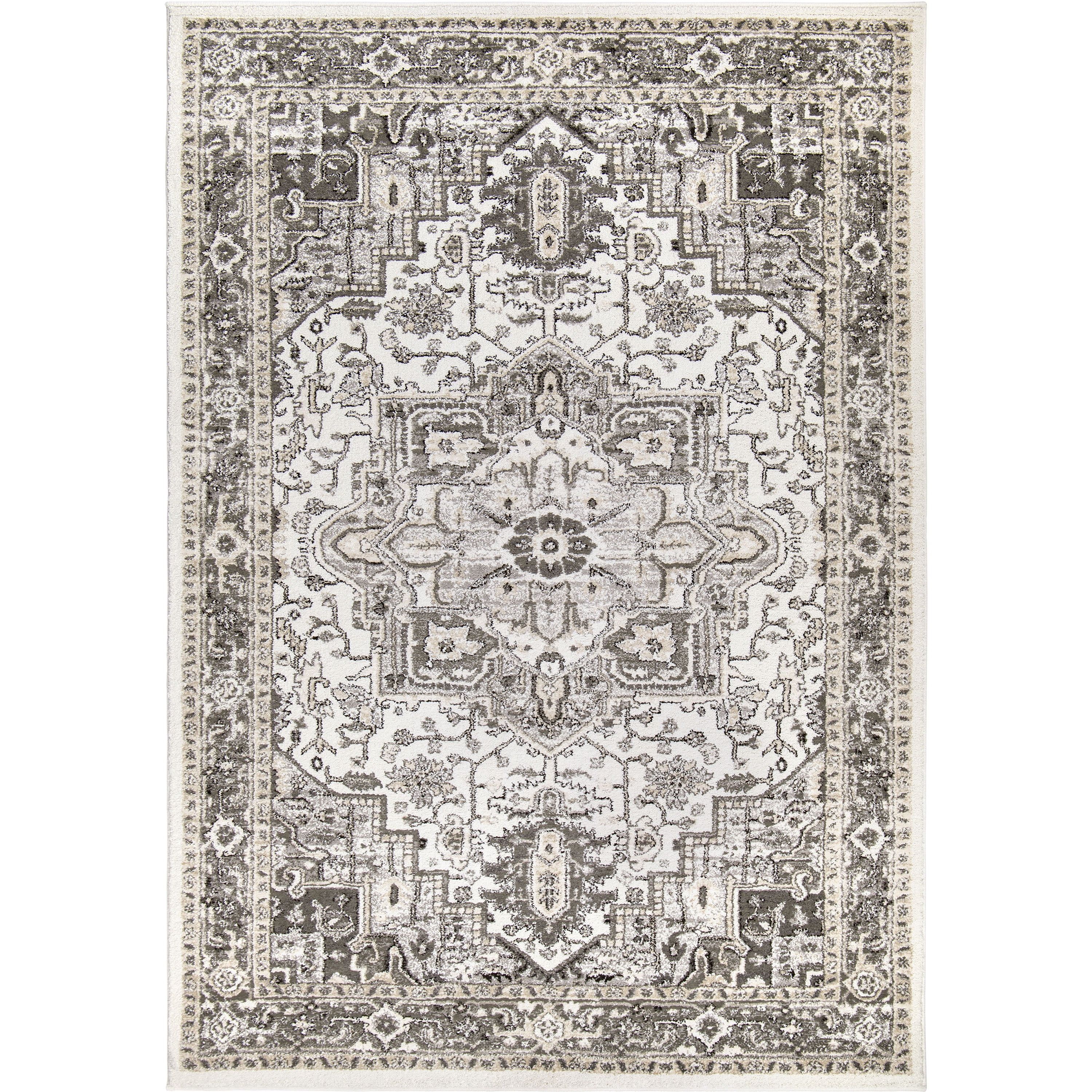 My Texas House Lone Star Belle, Floral Medallion Area Rug, Natural, 7'10" x 10'10" | Walmart (US)