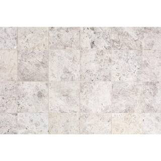 Daltile Arctic Gray 12 in. x 12 in. Natural Polished Stone Floor and Wall Tile (10 sq. ft. / case... | The Home Depot