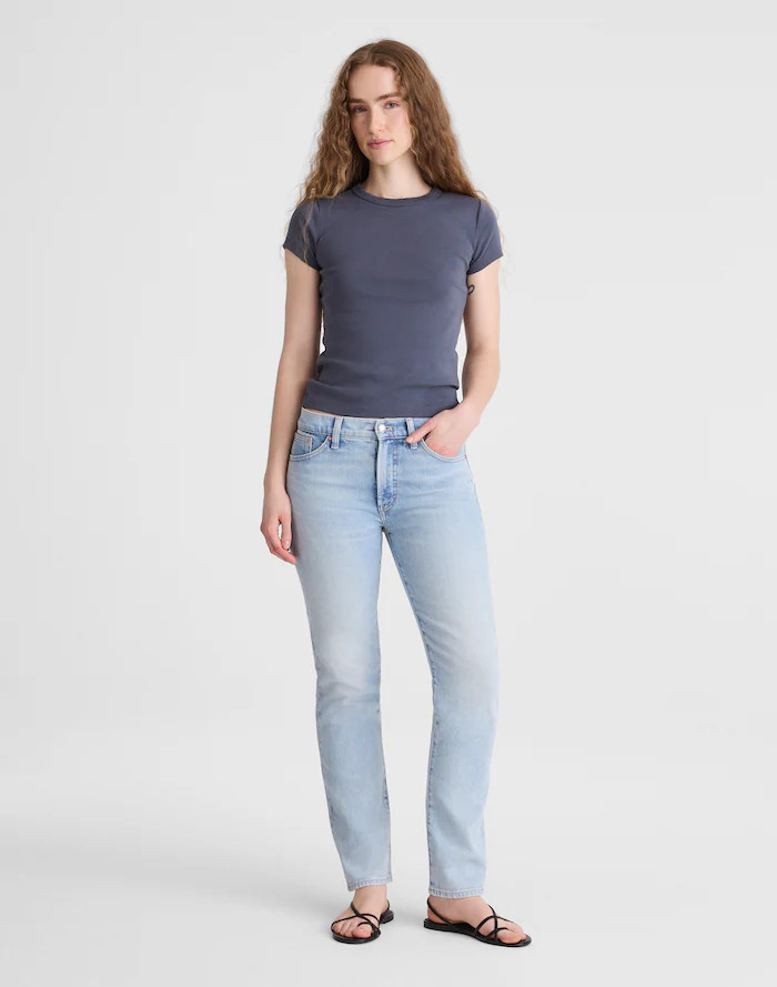 The Jules Slim-Straight Jean | Madewell