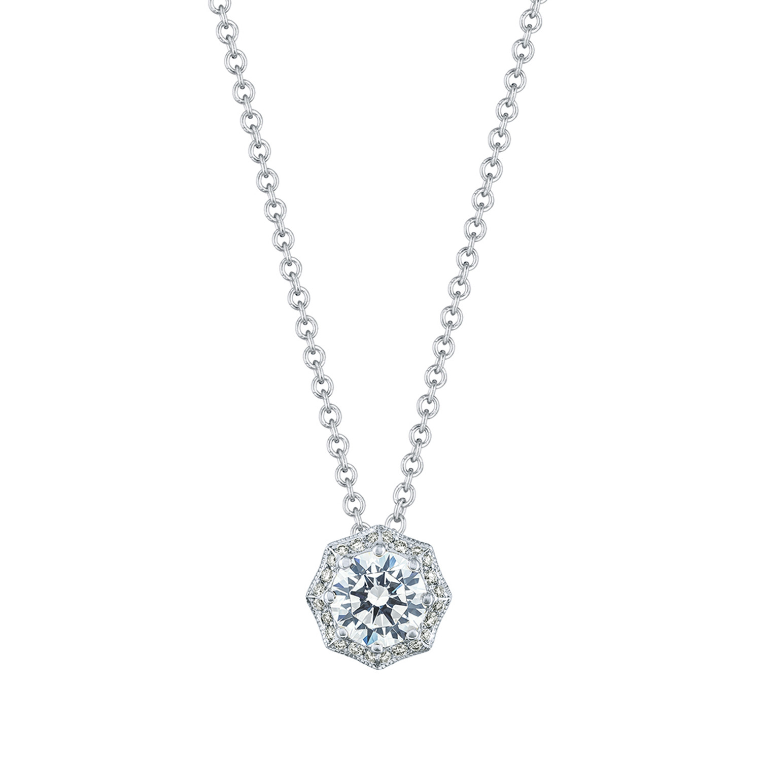 Art Deco Bloom Diamond Necklace | Tacori
