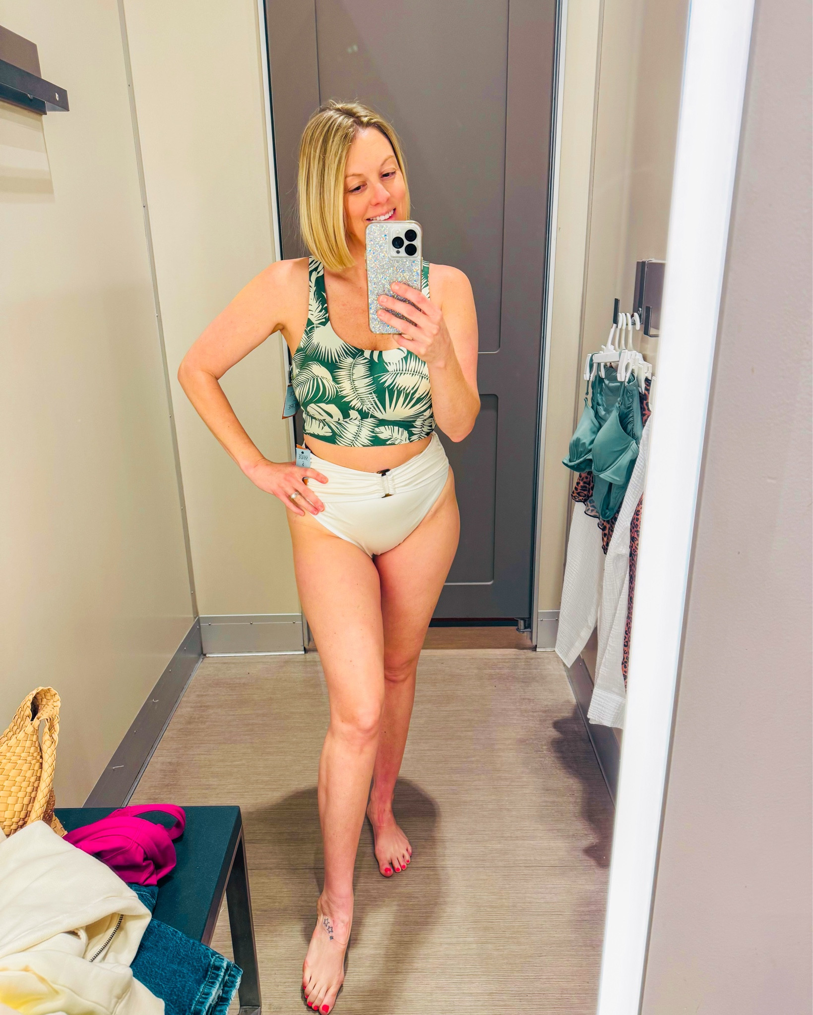 Target swim options I am loving right now! Loving these warm tones too! I’m wearing size Medium for reference and the tops do tend to run a little small. You really can’t beat Target prices and quality for the swimwear!! 
#ltktarget #ltkswim #ltksummer 

#LTKSeasonal #LTKSwim #LTKFindsUnder50