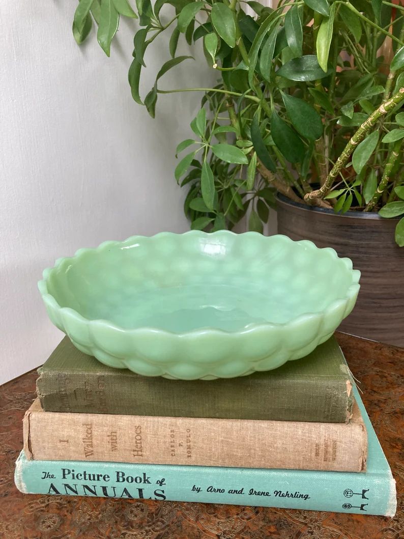 Jadeite bubble bowl | Etsy | Etsy (US)