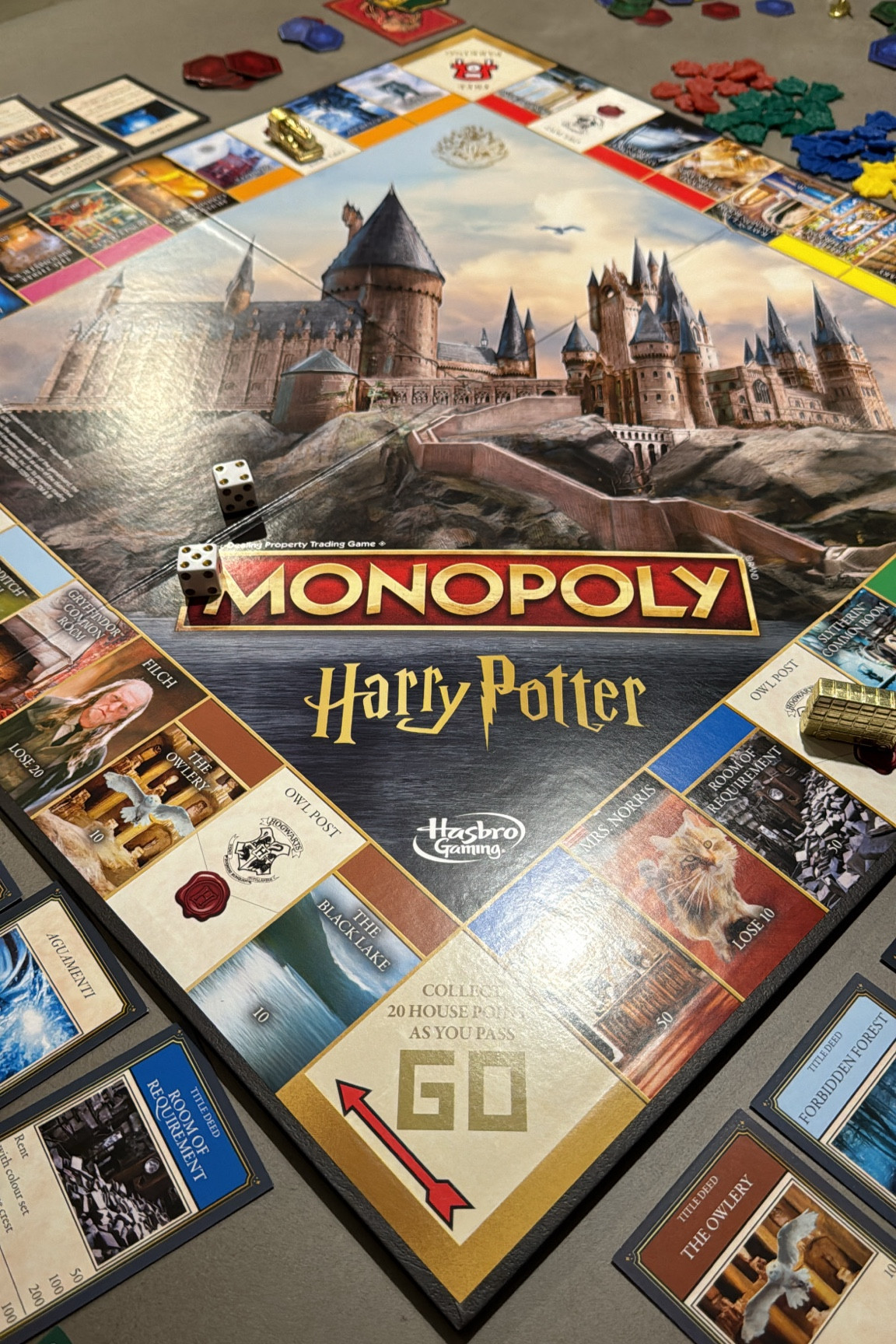 Favorite games right now Harry Potter monopoly qwirkle scout