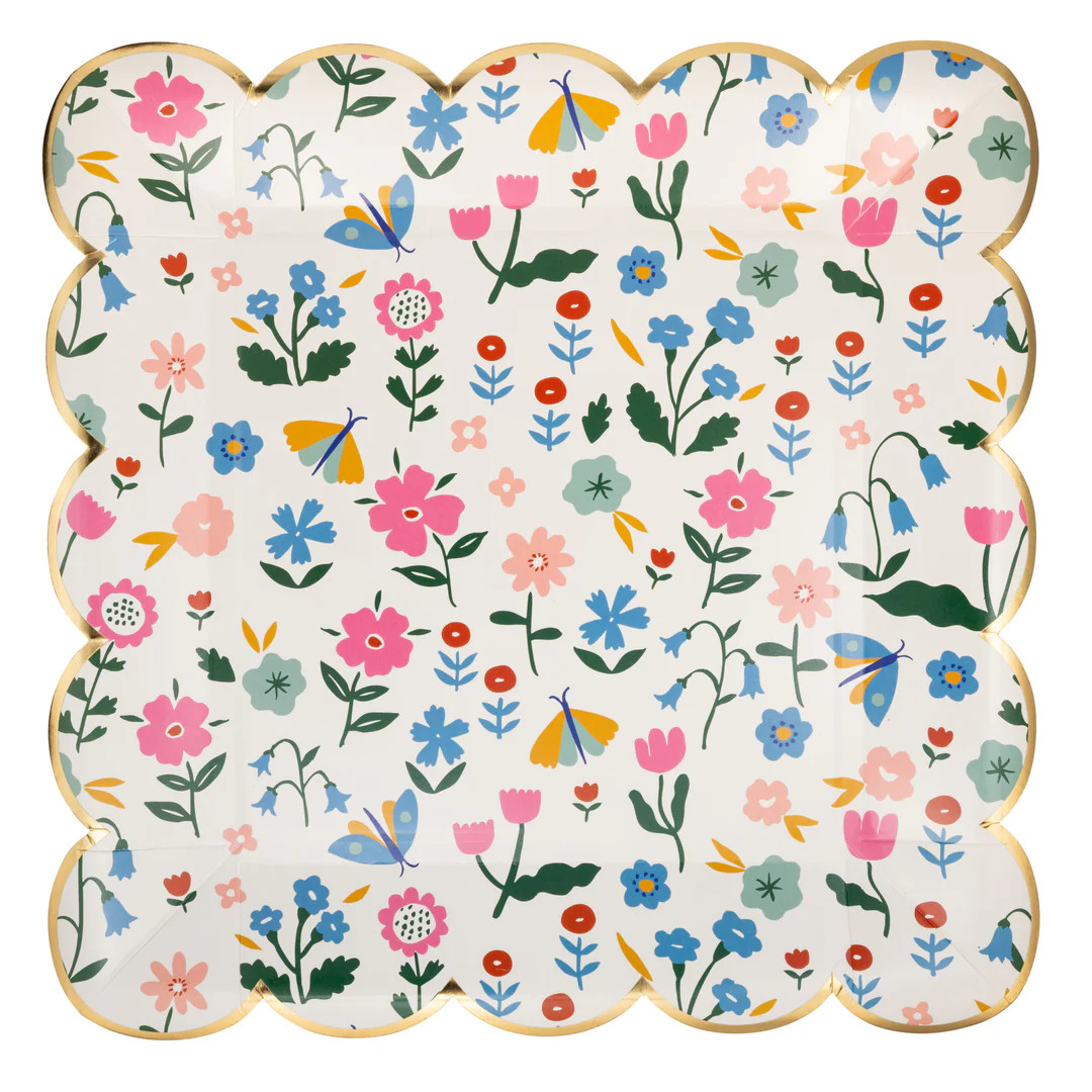 Floral Pattern Plate | My Mind's Eye