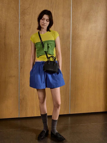 Beryl Bowling Bag
    
         - Black | Charles & Keith UK