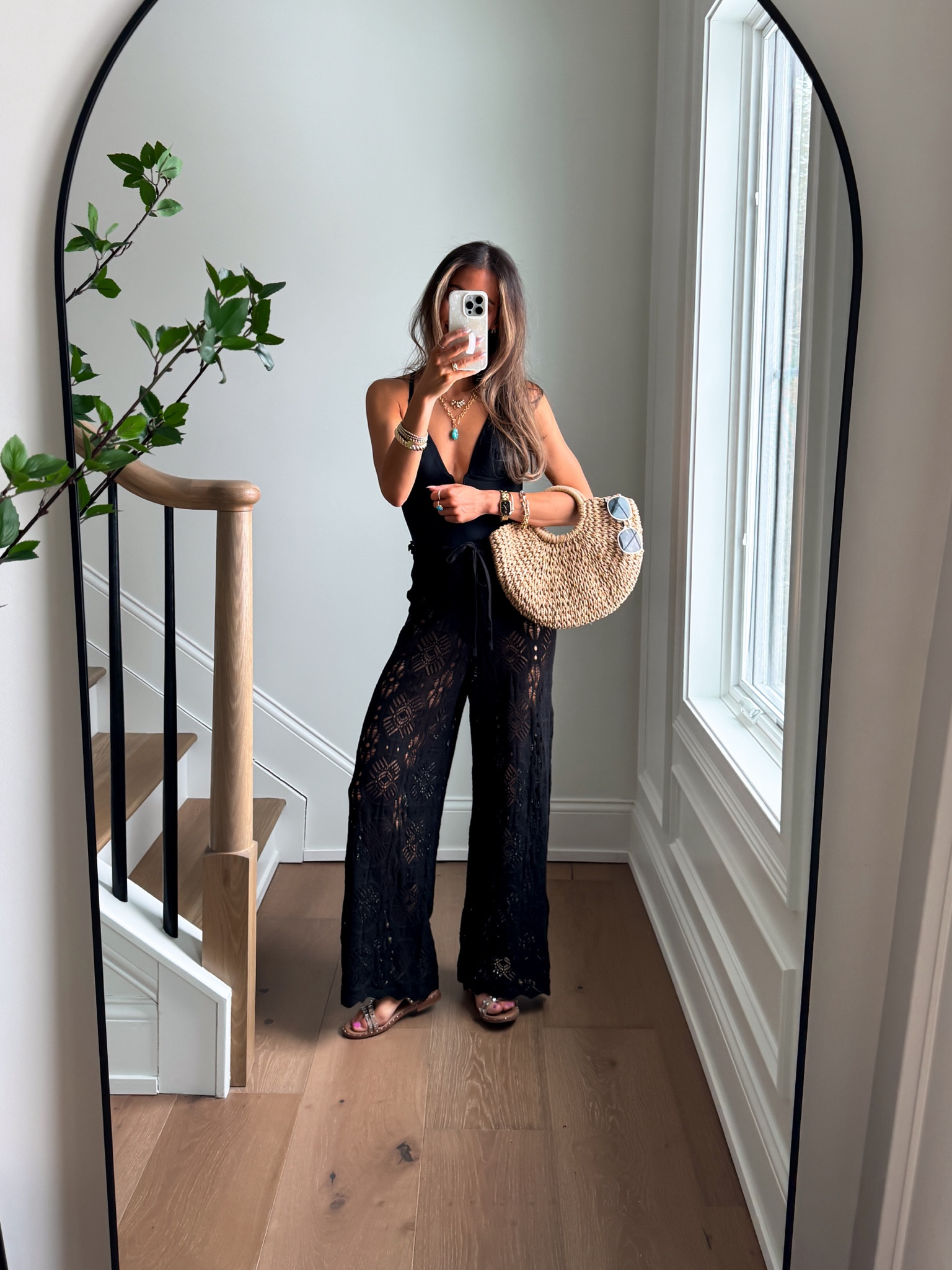 Wearing a small black swimsuit and crochet knit pants. 

Amazon Spring Break Outfits | Vacation Outfits | Two Piece Set | Swimsuit | Swimwear | One Piece Swimsuit | Amazon Outfits | Amazon Vacation Outfits 

#LTKootd #LTKTravel #LTKgrwm