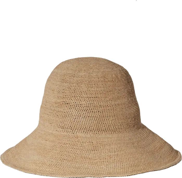 Janessa Leoné Teagan Raffia Bucket Hat | Nordstrom | Nordstrom