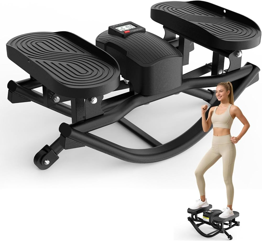 HOTWAVE Rock Stepper, The Rock Stepper Side to Side Exercise Machine with Oversized Pedals – 35... | Amazon (US)