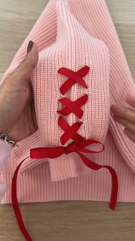 When putting bows on everything is your obsession 🎀
I put some ribbon on my toddlers sweater and it turned out so cute! The ribbon/ bows can be placed so many ways!
Your possibilities are endless! 😉This would also be perfect for Valentine's Day!♥️
l used a plastic threading/ sewing needle but you can also use a hair bobby pin, works just as good.

Winter outfit | Amazon finds | toddler fashion | Valentine's Day inspired, Valentine's Day outfit idea

#LTKkids #LTKstyletip #LTKGiftGuide