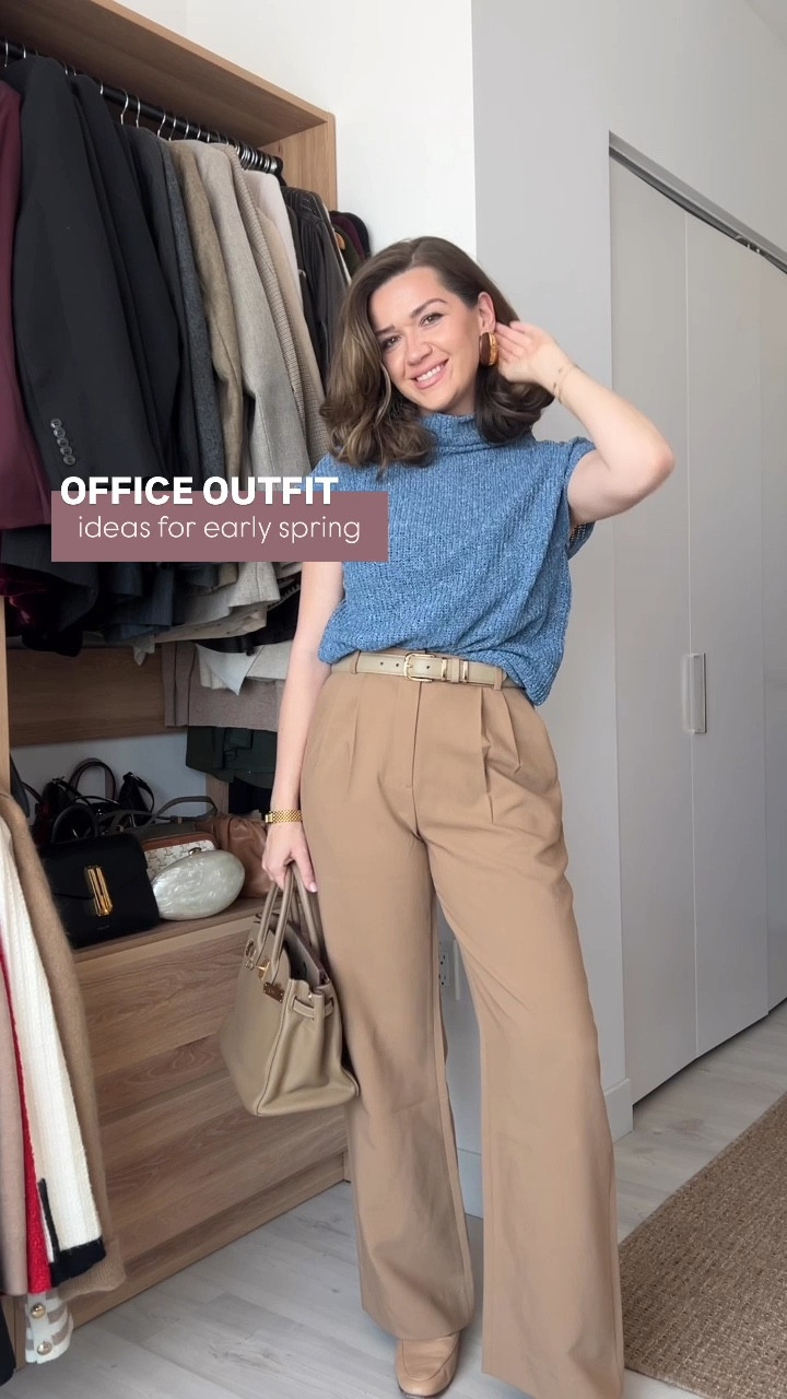 Spring Workwear inspo with the same pair of work pants ✨🤍 

#LTKStyleTip #LTKWorkwear #LTKItBag