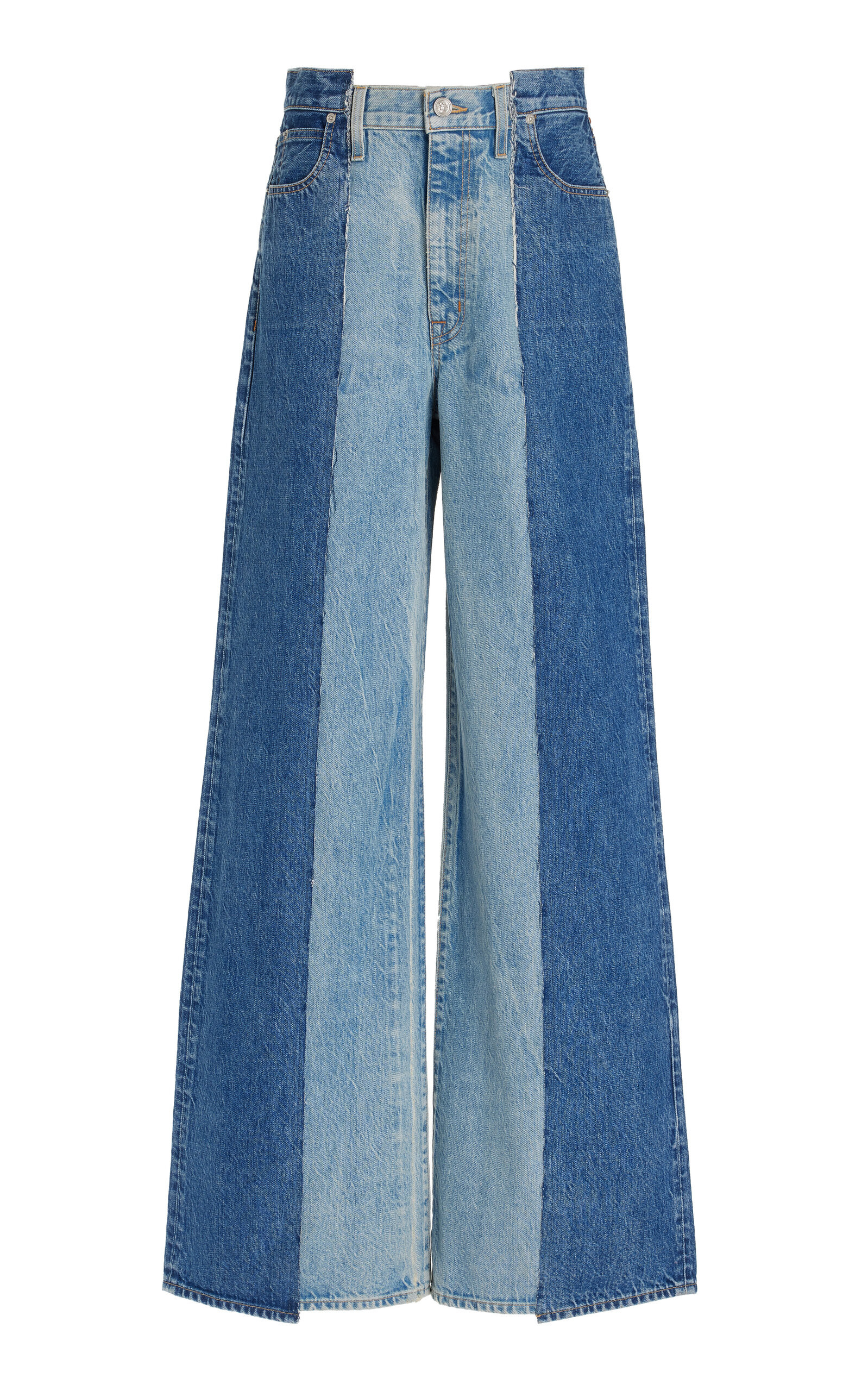 Eva Paneled High-Rise Wide-Leg Jeans | Moda Operandi (Global)