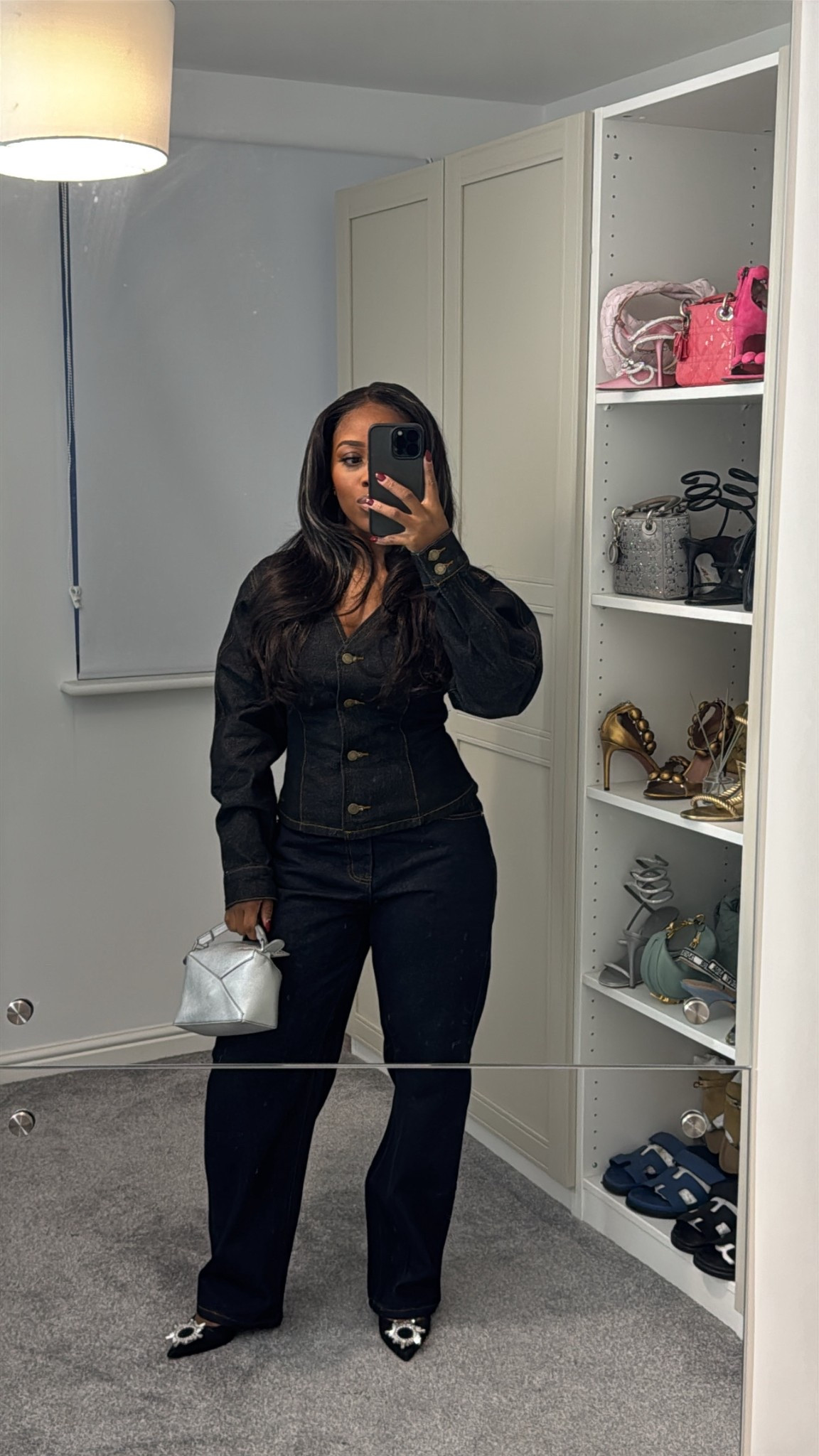 Double denim 
Denim 
Denim shirt 

#LTKautumn #LTKjeans #LTKuk