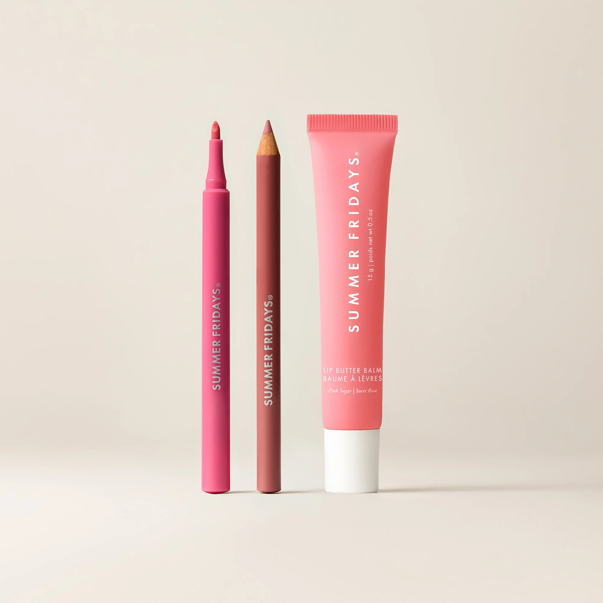 Lip Combo in Pink sugar TikTok Exclusive | Summer Fridays (US)