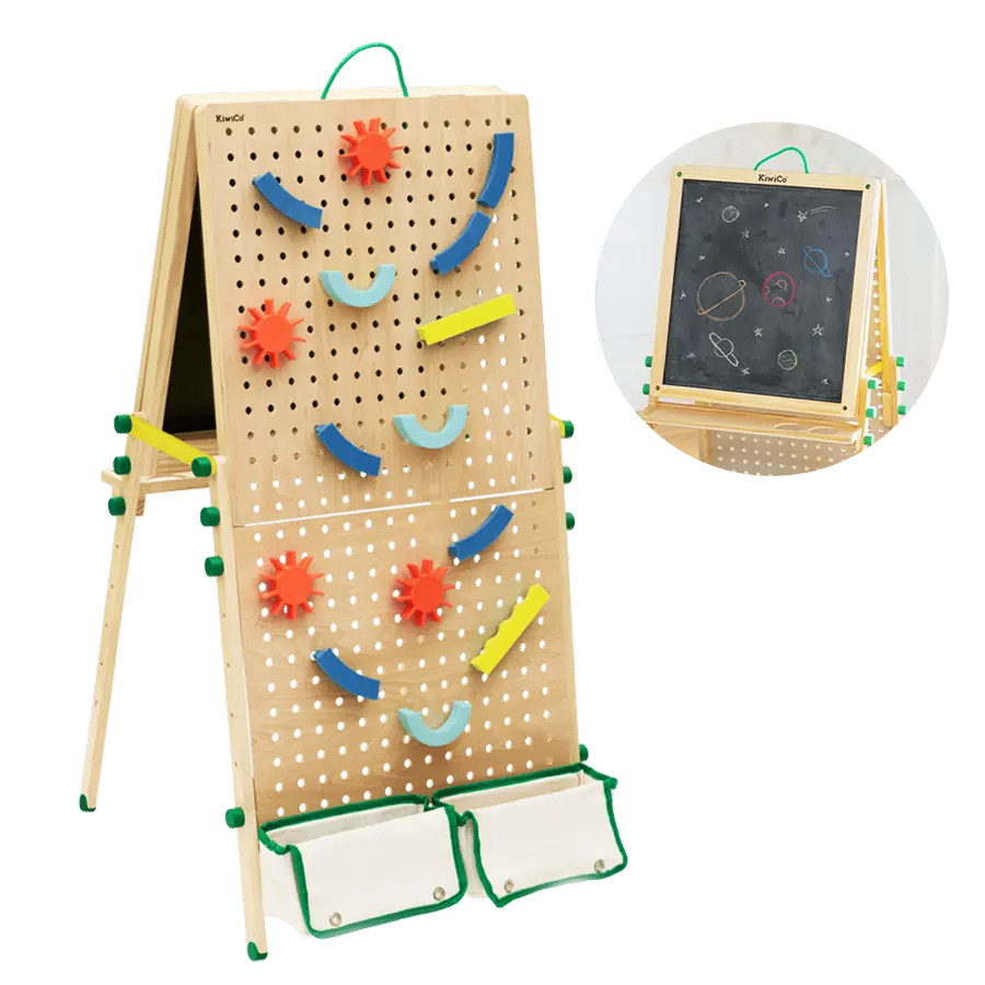 Marble Run + Art Easel | KiwiCo | KiwiCo