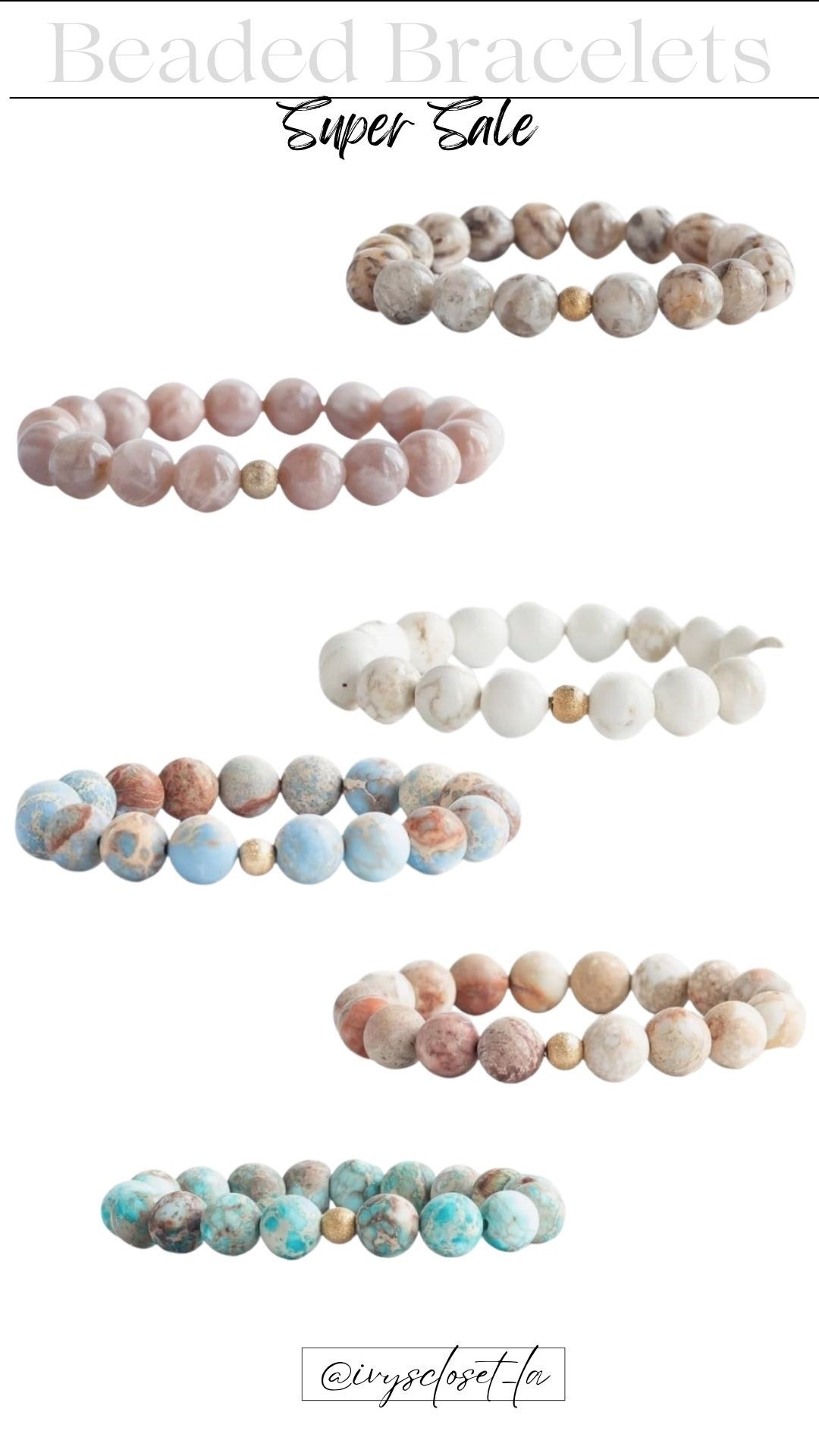 Some of these bracelets are only $5-$6 and amazing quality! 

#LTKTravel #LTKBeauty #LTKSaleAlert