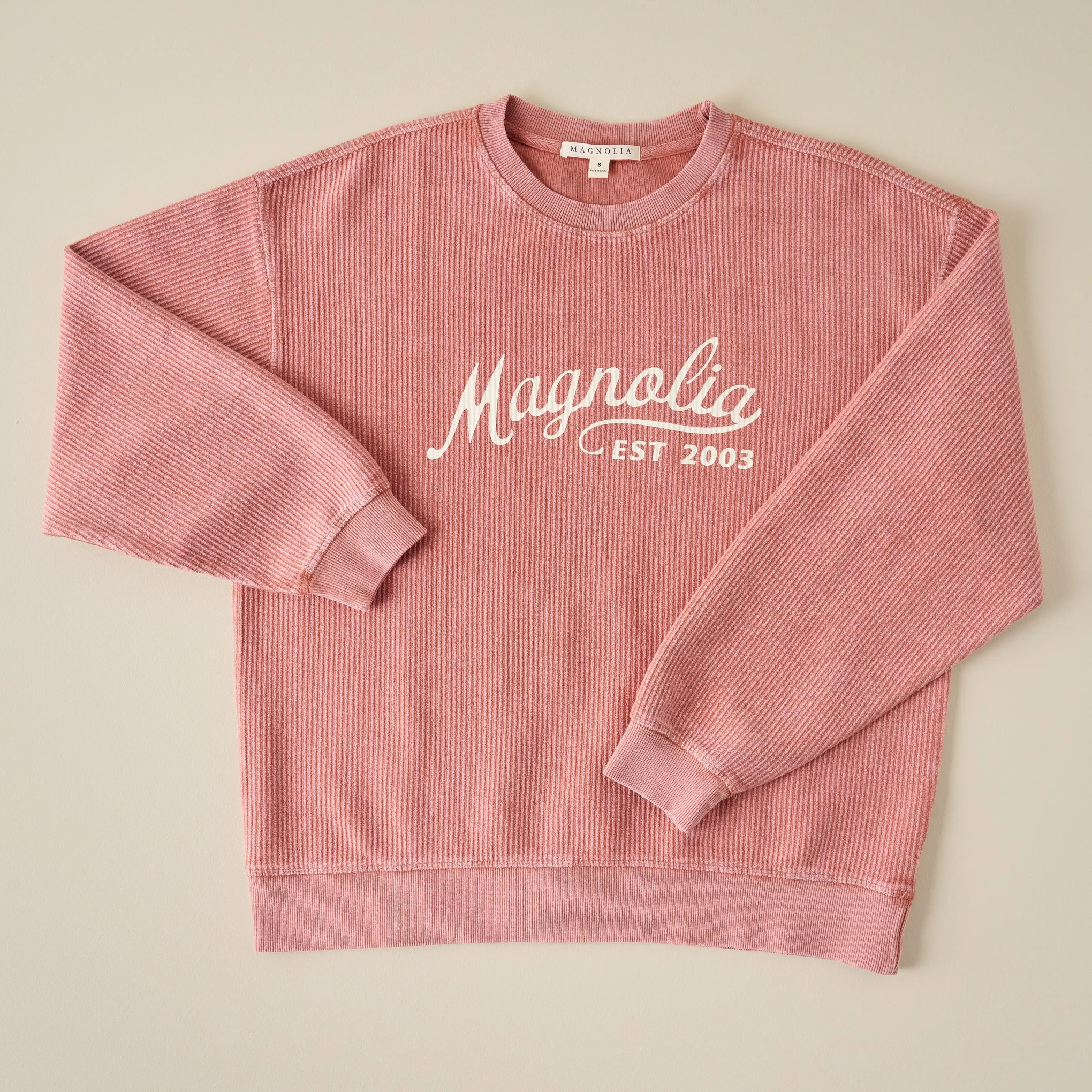 Magnolia Cora Script Terracotta Cozy Sweatshirt | Magnolia