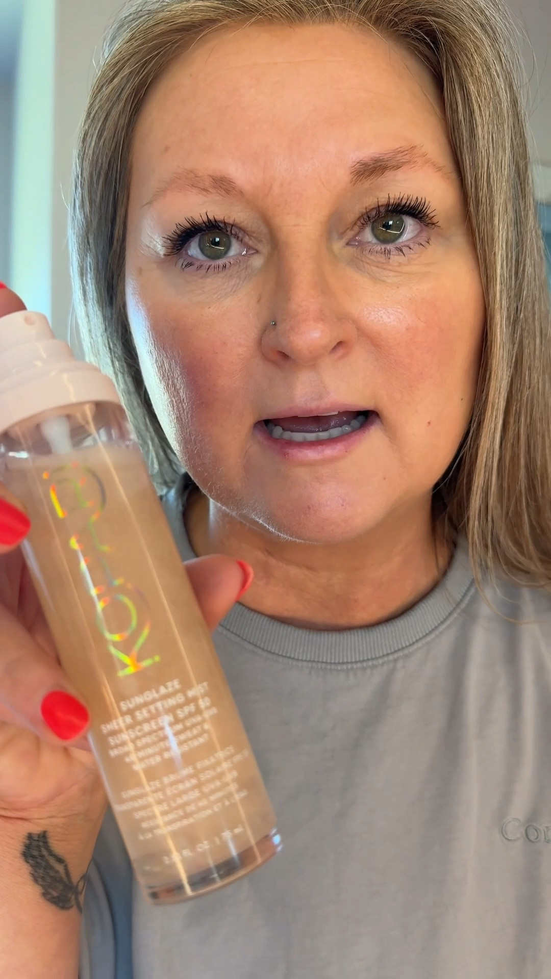 Okay wait… a setting spray with SPF?? ☀️✨

This is the Kopari Sunglaze, and it might be a summer essential. It sets your makeup, gives you that glowy finish, and protects your skin with SPF while being sweat + water resistant. I threw this on before heading to a baseball game and it came in clutch.

#KopariBeauty #SPFSettingSpray #SummerGlow #MakeupEssentials #GlowySkin

#LTKOver40 #LTKBeauty #LTKselfcare