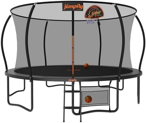 jumpfly Tranpoline 8/10/12/14/15/16FT Tranpoline Outdoor for Kids and Adults Recreational Tranpol... | Amazon (US)