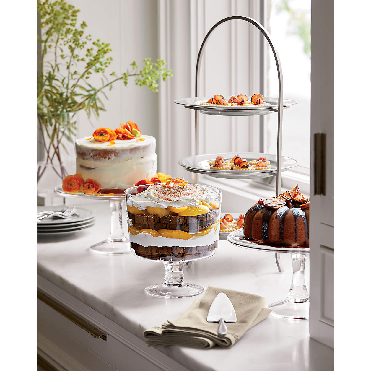 A 3-tier stand is essential for tea parties and entertaining. It beautifully organizes food into savories on the bottom, scones in the middle, and sweets on top and saves space at the teatable. It's a beautiful, refined, and elegant way to showcase your teatime snacks. These are my favorite 3-tier stands.  

 #LTKValentine #LTKSeasonal #LTKHome