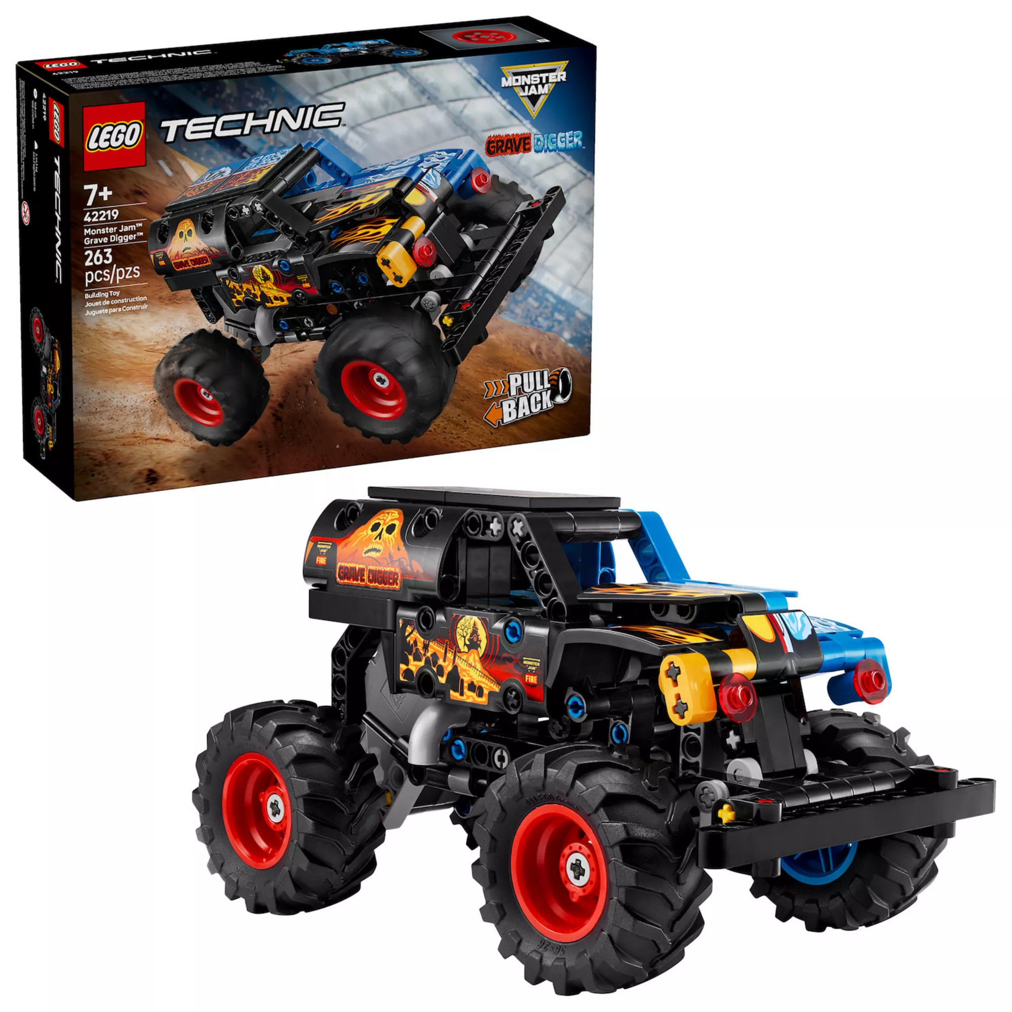 LEGO Technic Monster Jam Grave Digger 42219 Building Kit (263 Pieces) | Kohl's